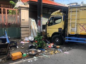 Sopir Truk Maut Penabrak Gerobak Ketupat Sayur di Tanah Abang Jadi Tersangka