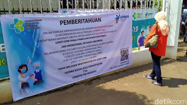 Vaksinasi massal di BBPK Hang Jebat bisa untuk luar DKI