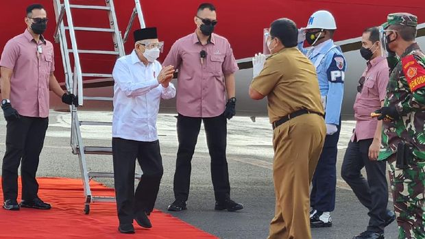 Wapres Ma'ruf Amin kunjungi Lampung
