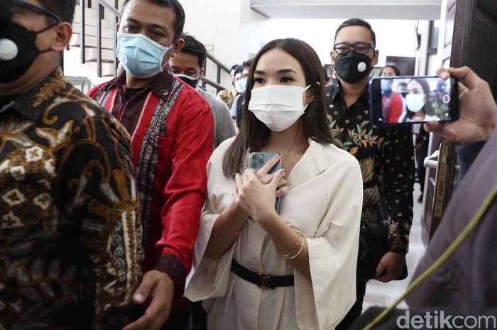 Gisella Anastasia Gisella Anastasia saat ditemui di PN Jaksel.