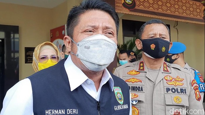 Gubernur Sumatera Selatan (Sumsel) Herman Deru (Prima Syahbana/detikcom)