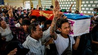 Menurut PBB sejauh ini lebih dari 180 orang telah terbunuh oleh tentara Militer Myanmar.  
