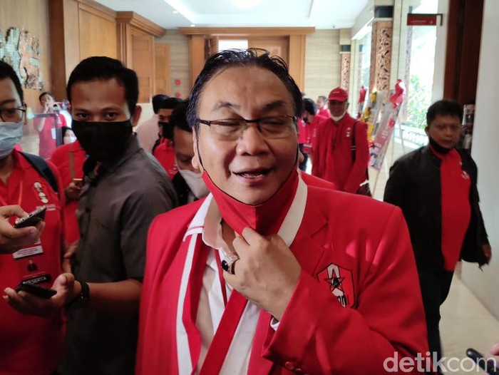 Ketua DPP PDIP Bidang Pemenangan Pemilu, Bambang Wuryanto, di Semarang, Selasa (23/3/2021).