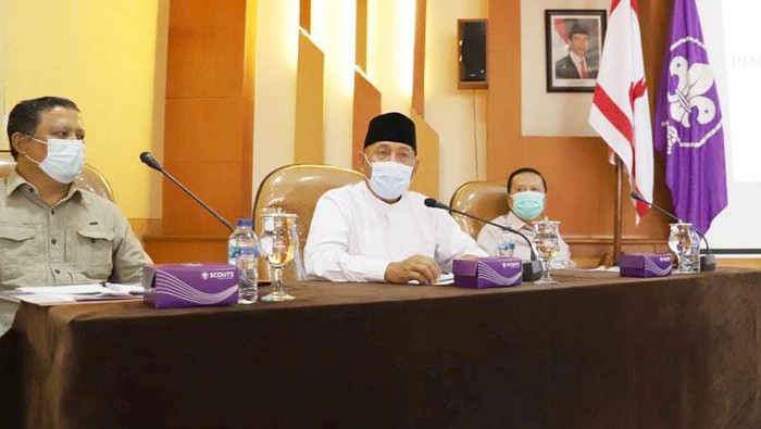 Ketua Kwarda Gerakan Pramuka Jatim Arum Sabil