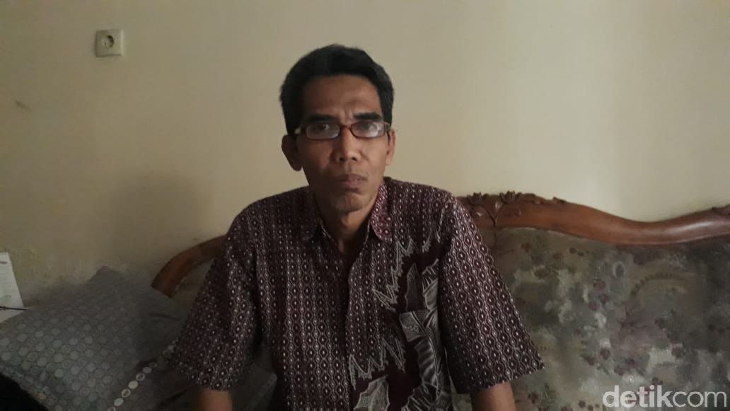 Ketua RT 02/RW 08 Kelurahan Tlogomas, Syaifudin. (M Olifiansyah/detikcom)