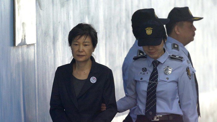 Mantan presiden Korea Selatan park Geun Hye