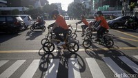 Sepeda kolaborasi branding antara Kemenparekraf, tiket.com, serta Element Bike itu sebagai salah satu langkah untuk mempromosikan destinasi wisata Indonesia.