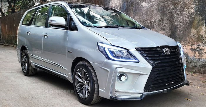 Modifikasi Toyota Innova Bertampang Lexus