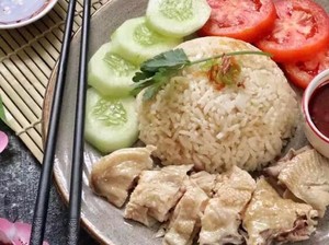 Resep Pembaca : Nasi Ayam Hainan ala Restoran yang Gurihnya Mantap