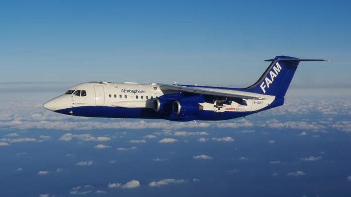 Pesawat BAe 146 Airborne Laboratory FAAM