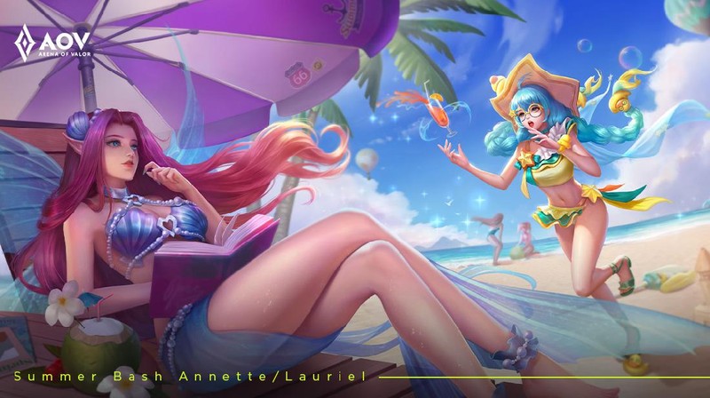 Promosi Summer Bash Party Arena of Valor berupa skin terbaru