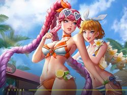 Skin Baru Summer Bash Party Arena of Valor Nan Seksi
