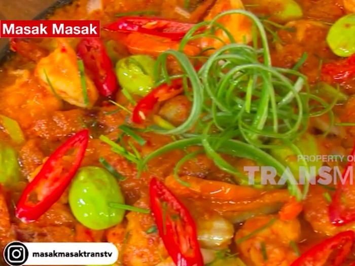 Sambal Udang Petai ala Thailand