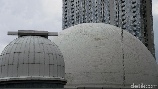 Dalam renovasi yang akan dilakukan, bagian kubah Planetarium akan tetap dipertahankan.