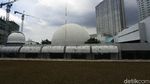 Terkini! Progres Pemugaran Planetarium Jakarta