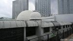 Terkini! Progres Pemugaran Planetarium Jakarta