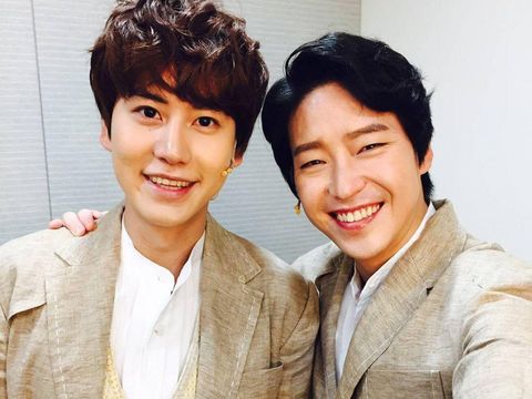 Uhm Ki Joon dan Kyuhyun Super Junior