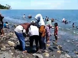 Dugaan Butiran Emas di Pantai Maluku Bikin Wabup Cek Asli atau Palsu