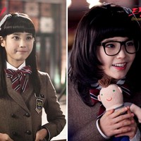 Dalam drakor Dream High, IU memerankan Kim Pil Sook yang minder dengan berat badannya. Ia termotivasi untuk diet setelah Wooyoung 2PM mengungkapkan perasaannya. Transformasi IU sebagai Kim Pil Sook sungguh bikin pangling. Foto: dok KBS2