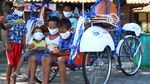 Becak Listrik jadi Perpustakaan Keliling