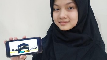 Ada sejumlah pilihan yang bisa dipelajari di game tersebut. Mulai dari jumrah, sai, hingga thawaf. (Dok. MTs NU Banat Kudus)