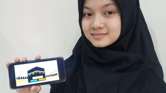 Game of Hajj, game bertema ibadah haji Buatan Siswa MTs NU Banat di Kudus menang medali emas ajang ASEAN Innovative science Environmental, Entrepreneur Fair (ASEEF) tahun 2021.