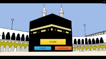 Tampilan dalam game. Ke depannya Game of Hajj akan bisa didownload lewat Google Playstore. Namun saat ini permainan tersebut masih tahap perbaikan. (Dok. MTs NU Banat Kudus)