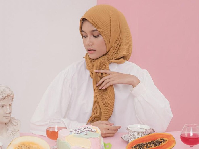 hijab plisket