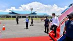Jokowi Resmikan Terminal Bandara Kuabang Kao