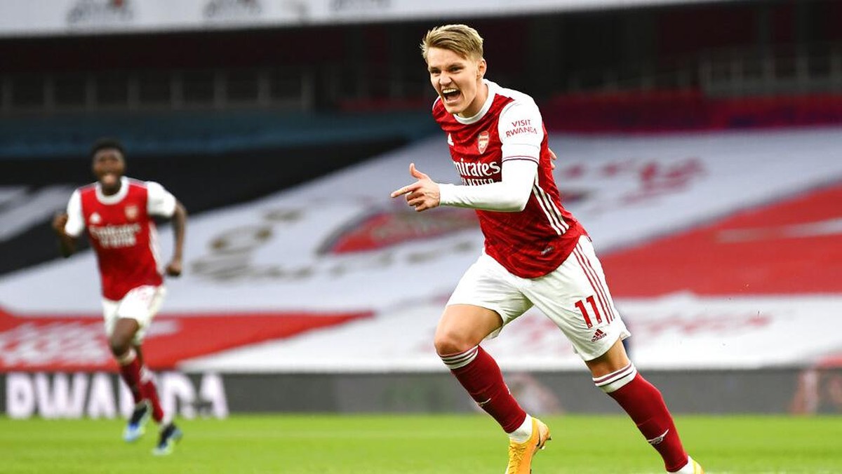 Martin Odegaard kian dekat balik ke Arsenal. (Foto: AP/Dan Mullan)