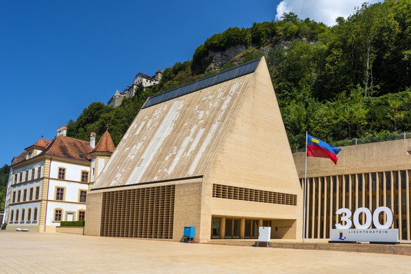 Ini adalah gedung Parlemen Liechtenstein. (Getty Images)