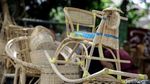 Perajin Rotan di Ibu Kota Terus Berkarya Meski Terdampak Pandemi