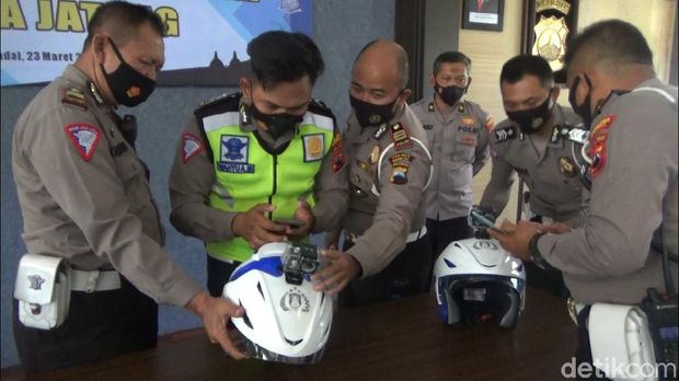 Peresmian Tilang Elektronik di Kendal