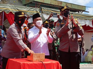 Tangani COVID-19, Polda Kalteng Launching Ambulance Vaksinasi Mobile