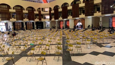 Potret Arena Kongres HMI yang Sempat Ricuh