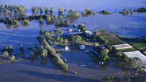 Potret Banjir di Australia dari Udara