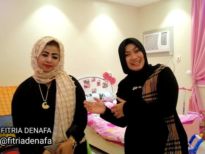 rama rasa Fitria (kiri) dan Rama Rasa (kanan). Kisah wanita Madura yang menikah dengan bule Arab.