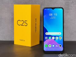 Wujud Realme C25, HP Rp 2 Jutaan Diklaim Tahan Banting
