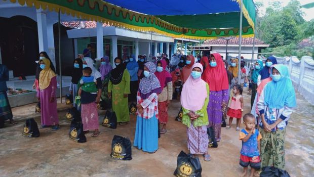 Salurkan Bantuan Kapolri, Ini Pesan Kaukus Muda Indonesia