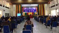 Seminar membahas peran teknologi di era 4.0 dalam membangun pendidikan pada masa pandemi COVID-19 serta bijak menggunakan media sosial dalam mencegah penyebaran berita hoax.