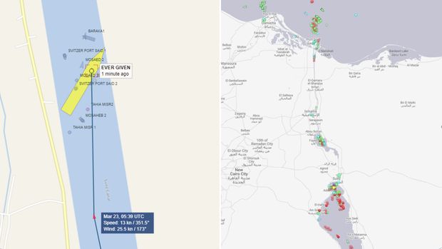 Antara terusan suez menghubungkan Terusan Suez