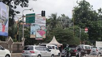 Ini adalah potret di ‘simpang Islamic’ atau persimpangan Jl Raya Legok-Jl Boulevard Diponegoro-Jl Islamic Raya, Rabu (24/3/2021). (Nisrina Khairunnisa/detikcom)