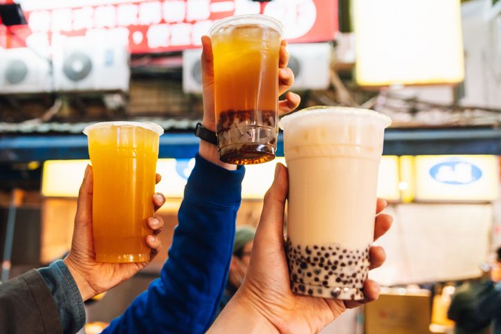 varian rasa bubble tea dan jumlah kalorinya