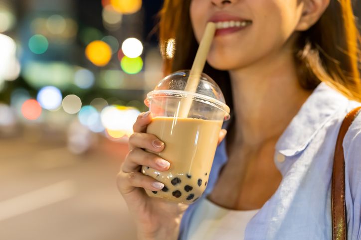 varian rasa bubble tea dan jumlah kalorinya