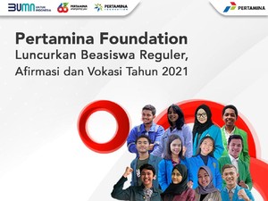 Pengumuman! Pertamina Foundation Buka Beasiswa untuk 300 Mahasiswa 29 Maret