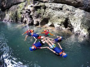 Body Rafting Menjelajah Sungai Ciwayang Pangandaran, Seru Gila!