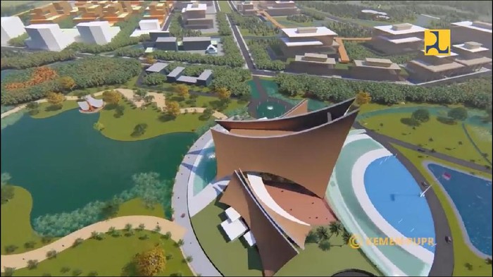 Desain Istana Negara di Ibu Kota Baru