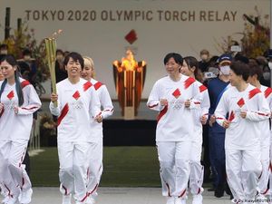 Estafet Obor Olimpiade Tokyo Dimulai di Tengah Pandemi