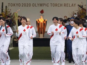 Estafet Obor Olimpiade Tokyo Dimulai di Tengah Pandemi