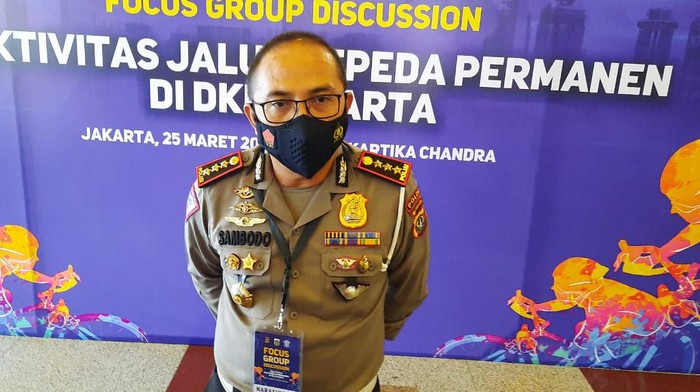 Dirlantas Polda Metro Jaya Kombes Sambodo Purnomo Yogo.